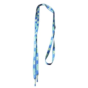 Shoelaces 60 x 3/8" Recycled Poly Dye Sub (Domestic Product)