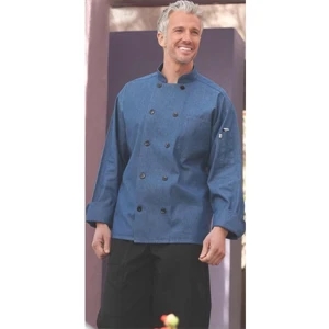 Chambray Denim Chef Coat