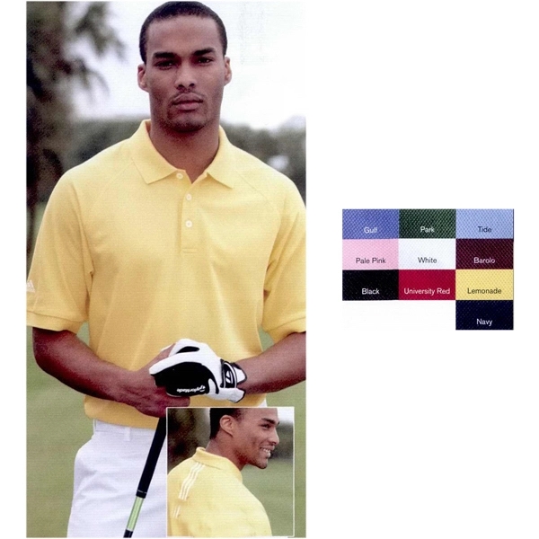 Adidas Golf ClimaLite (R) Tour Pique Short Sleeve Shirt