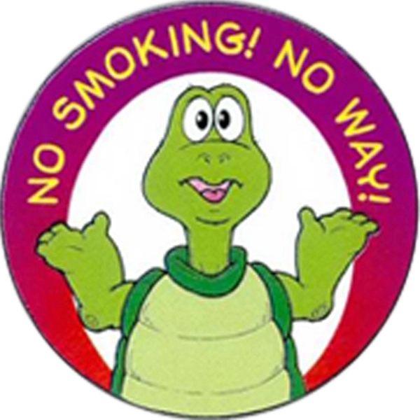 No Smoking No Way Sticker Rolls
