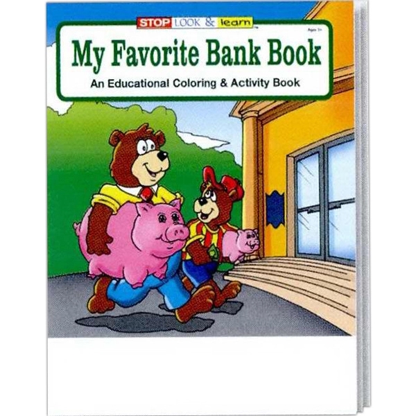 My Favorite Bank Coloring and Activity Book - Image 2