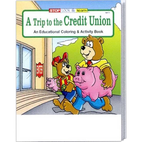 A Trip to the Credit Union Coloring Activity Book Fun Pack - Image 2