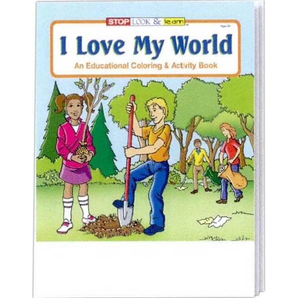 I Love My World Coloring and Activity Book Fun Pack - Image 2