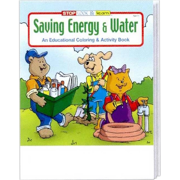 Saving Energy and Water Coloring and Activity Book Fun Pack - Image 2