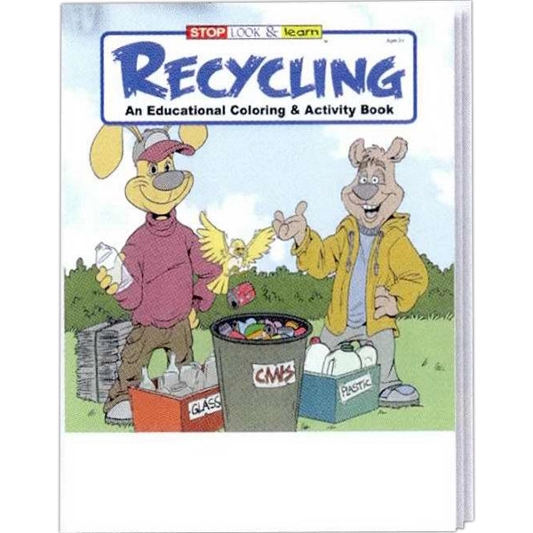 Recycling Coloring and Activity Book Fun Pack - Image 2