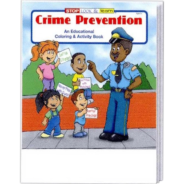 Crime Prevention Coloring and Activity Book - Image 2