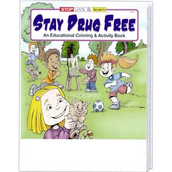 Stay Drug Free Coloring and Activity Book Fun Pack - Image 2