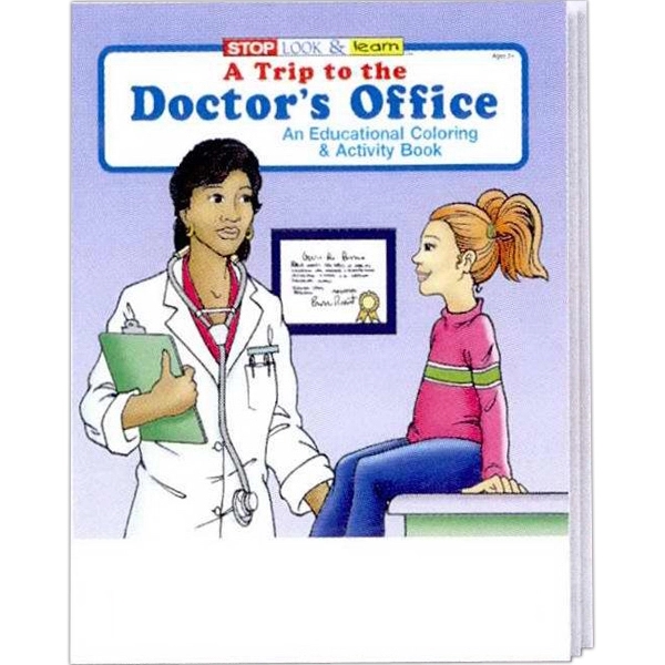 A Trip to the Doctor's Office Coloring Book Fun Pack - Image 2