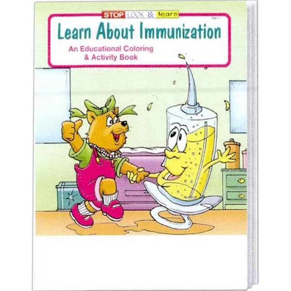 Learn About Immunization Coloring and Activity Book Fun Pack - Image 2