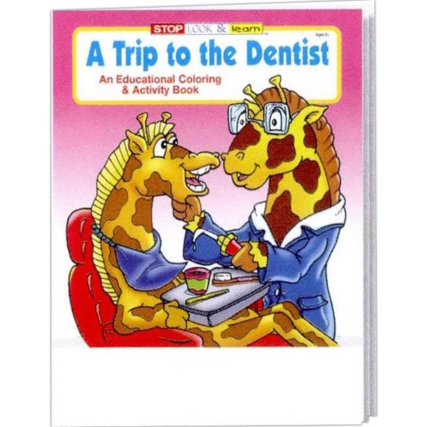 A Trip to the Dentist Coloring and Activity Book Fun Pack - Image 2