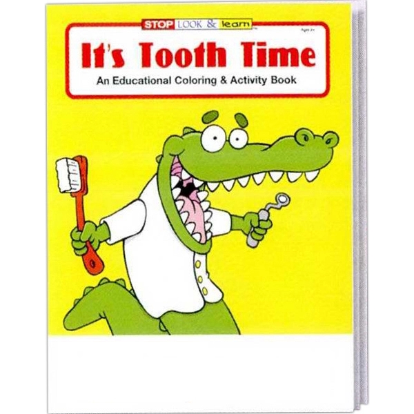 It's Tooth Time Coloring and Activity Book Fun Pack - Image 2