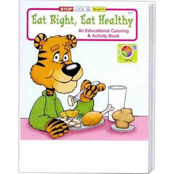 Eat Right, Eat Healthy Colouring and Activity Book - Image 2