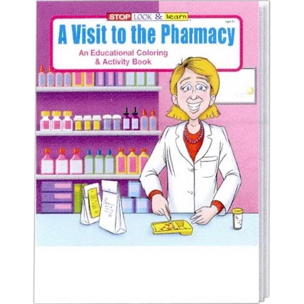 A Visit to the Pharmacy Coloring and Activity Book - Image 2