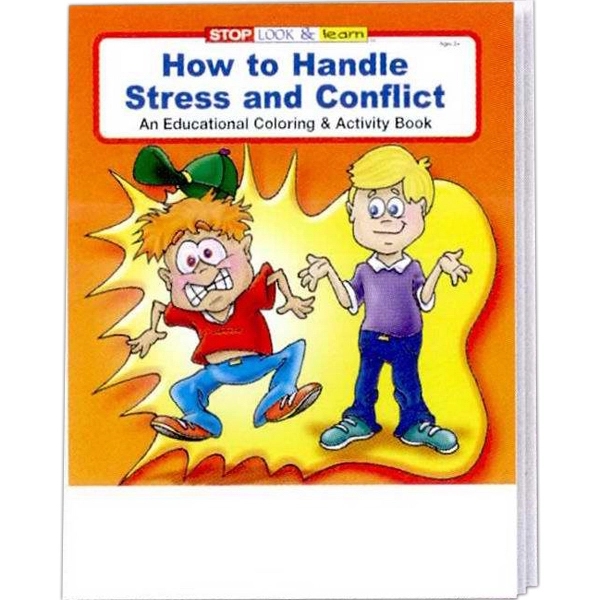 How to Handle Stress and Conflict Coloring and Activity Book - Image 2