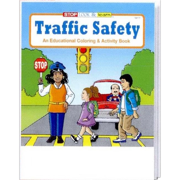 Traffic Safety Coloring and Activity Book Fun Pack - Image 2