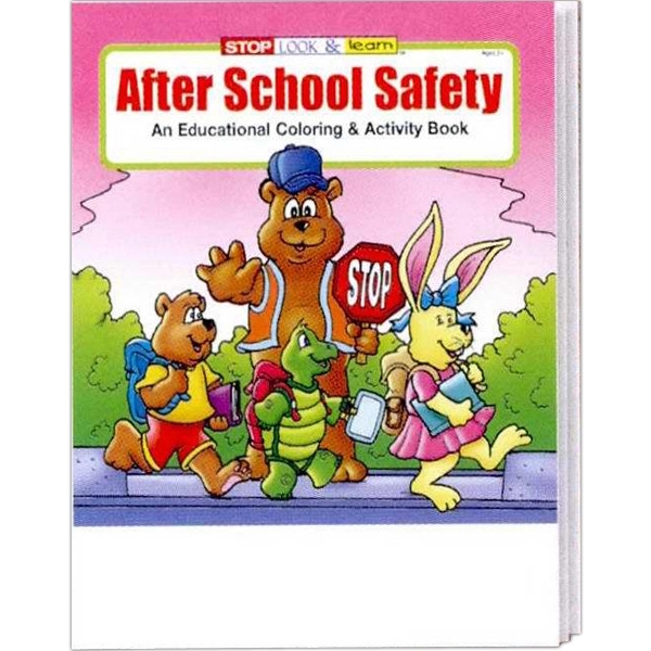 After School Safety Coloring and Activity Book Fun Pack - Image 2