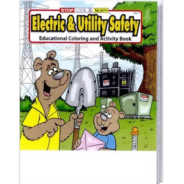 Electric & Utility Safety Coloring and Activity Book - Image 2