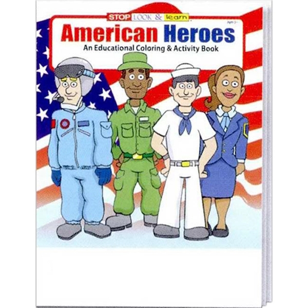 American Heroes Coloring and Activity Book - Image 2