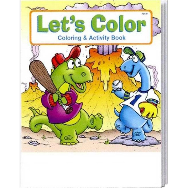Let's Color Coloring and Activity Book Fun Pack - Image 2