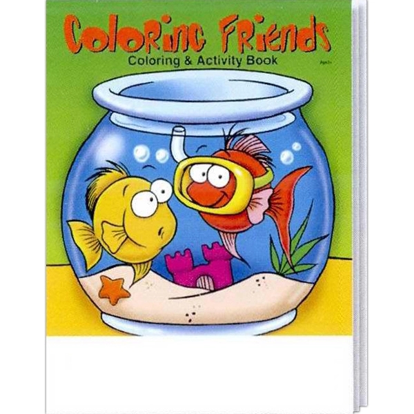 Coloring Friends Coloring and Activity Book Fun Pack - Image 2