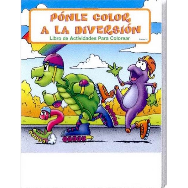 Fun To Color Spanish Coloring Book Fun Pack - Image 2