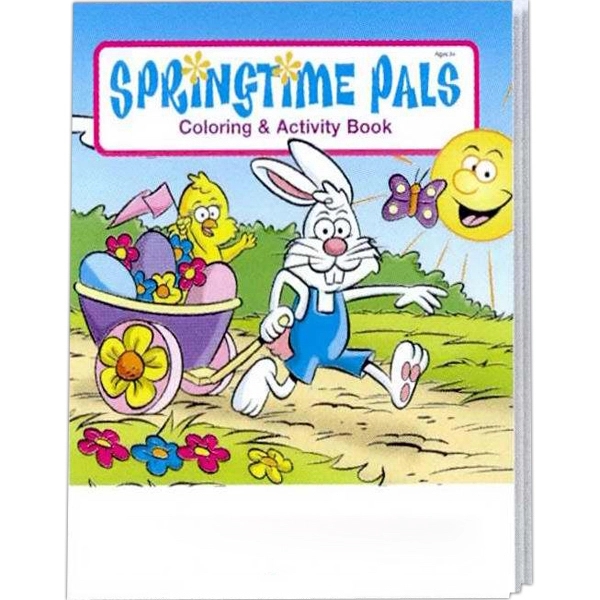 Springtime Pals Coloring and Activity Book - Image 2