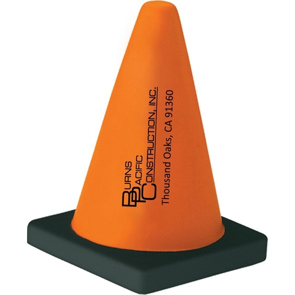 Orange And Black Cone Stress Shape - Image 2