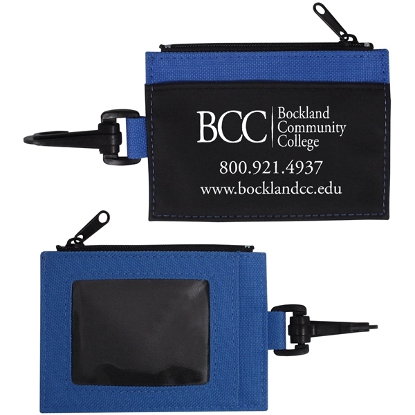 Zippered Id Wallet W/Clip - Image 3