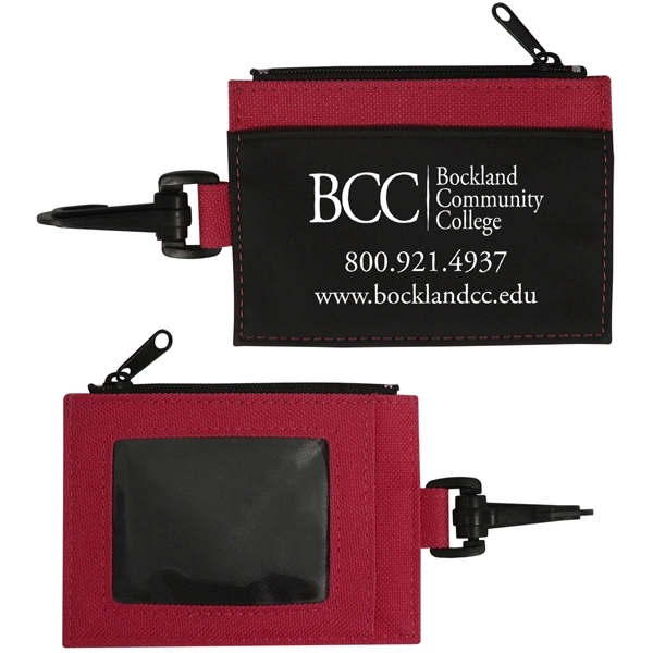 Zippered Id Wallet W/Clip - Image 4