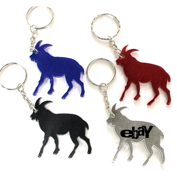 Goat shape bottle opener key chain - Image 1