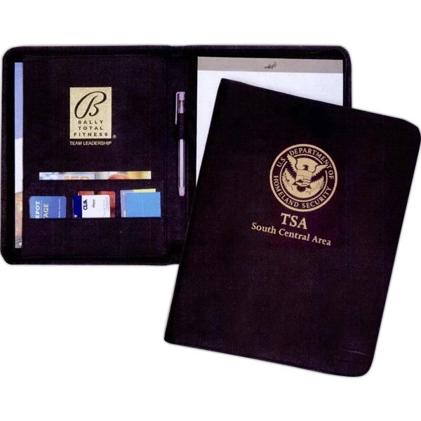 Business Essentials Zippered Pad Folio