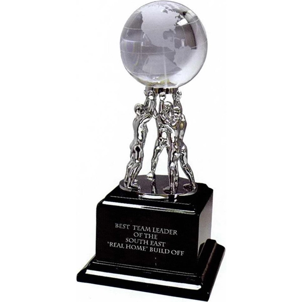 10&quot; Crystal Globe Award
