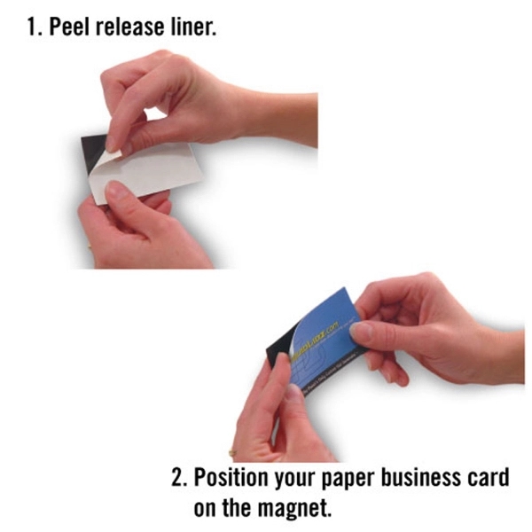 Self-Adhesive Business Card Magnet