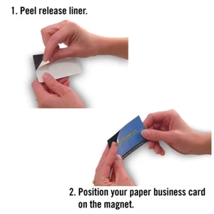 Self-Adhesive Business Card Magnet