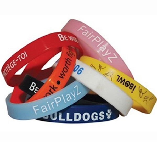 Silicone Wristbands - Custom Printed Bracelet Sport Bands - Image 2