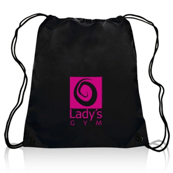 Classic Polyester Drawstring Backpacks - Image 3