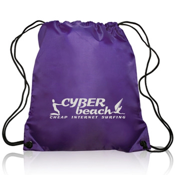 Classic Polyester Drawstring Backpacks - Image 10