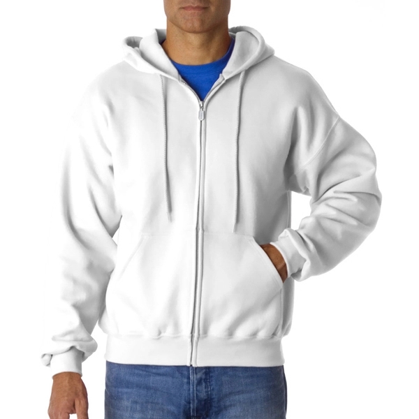 Adult Gildan Dryblend(TM) Full-Zip Hooded Sweatshirt