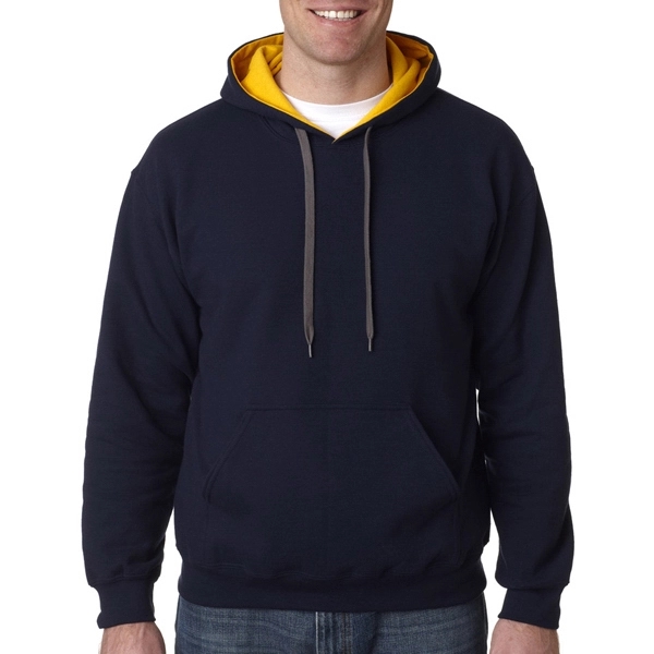 Adult Heavy Blend(TM) Contrast Hooded Sweatshirt