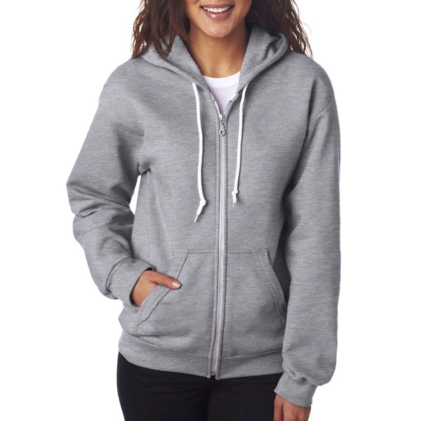 Anvil Ladies Fashion Full-Zip Blended Hooded Sweatshirt