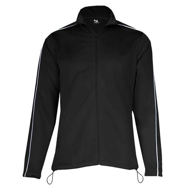 Badger Ladies 100% Polyester Razor Full Zipper Jacket