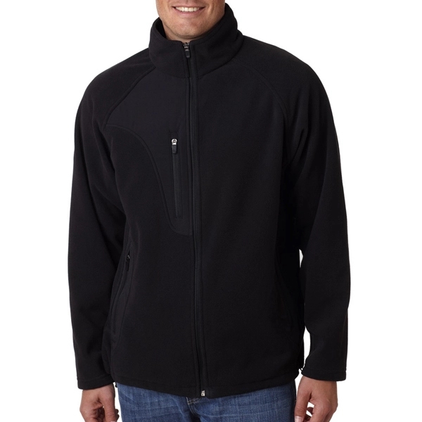 Adult Full-Zip Micro-Fleece Jacket With Pocket