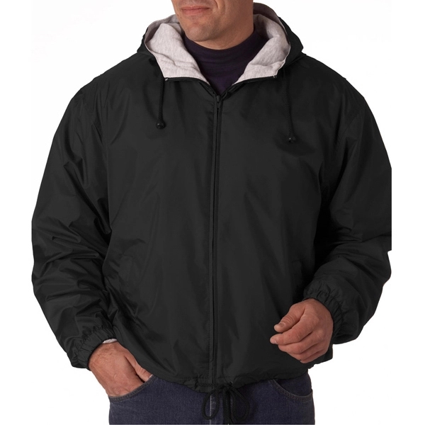 Adult Fleece-Lined Hooded Jacket