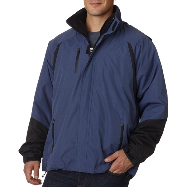 Adult Three-in-One Color Block Systems Jacket