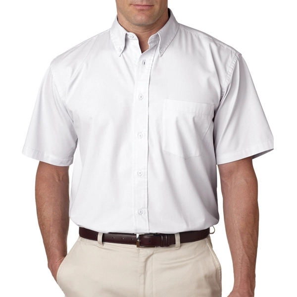 Adult Whisper Twill Short-Sleeve Shirt