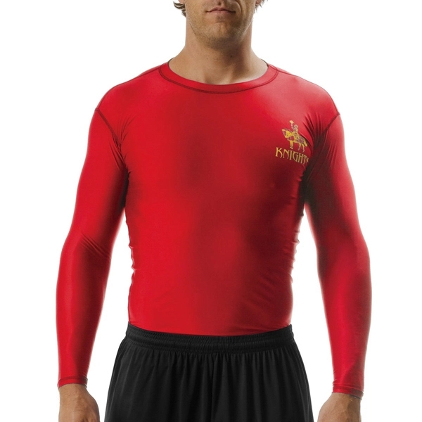 A4 Long Sleeve Compression Crew Shirt