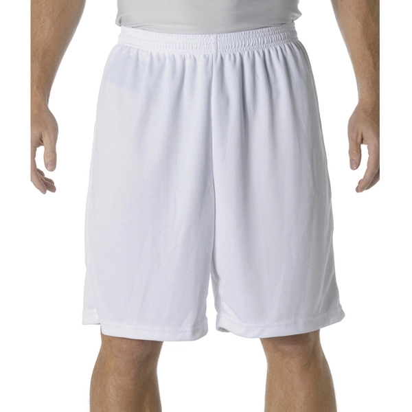 A4 Adult 9&quot; Cooling Performance Power Mesh Practice Short