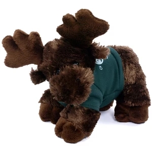 8" Maxamoose Moose with t-shirt one color imprint