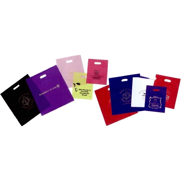 12x15-Tinted High Density Poly Merchandise Bag - HFS