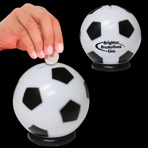 3 1/2&quot; Soccer Ball Sports Bank